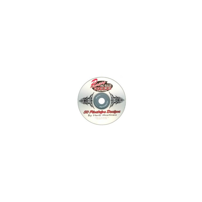 CD-ROM 50 Pinstriping Designs