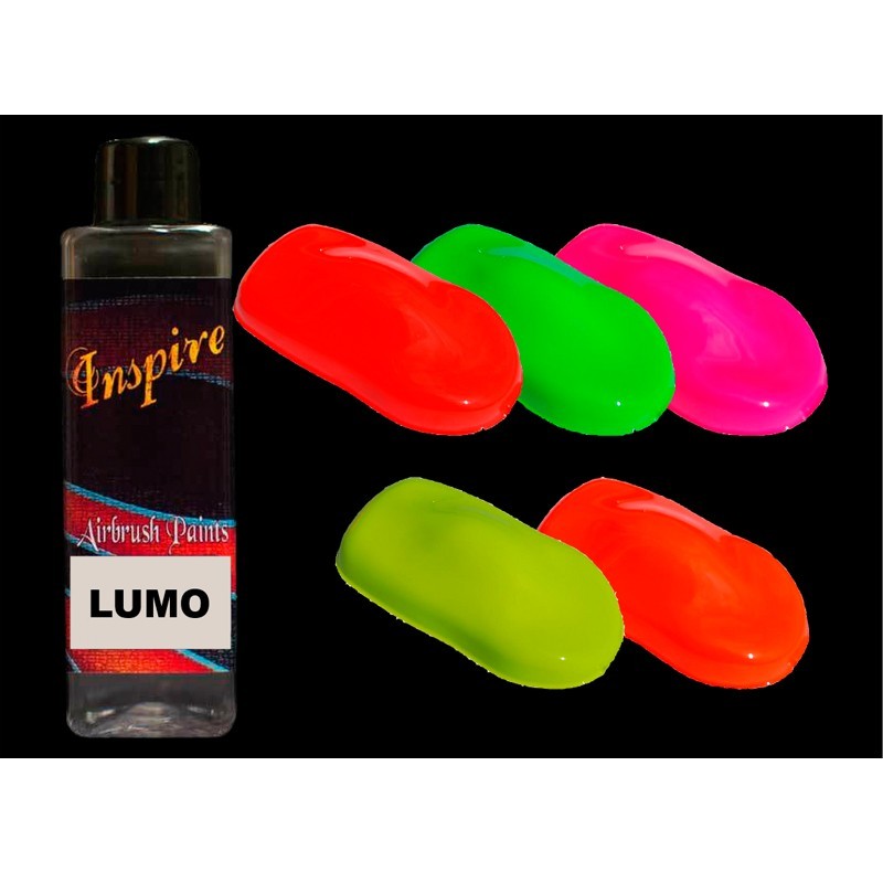 Inspire Lumo Colors, Inspire fluorescent paint, Inspire airbrush paint - STDS Direct