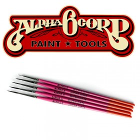 Set 5 brushes MICRO DOTS from Alpha6 Corp