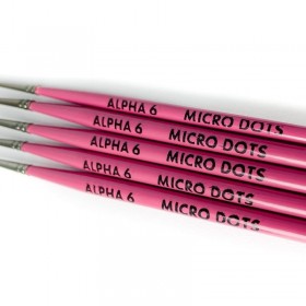 Set 5 brushes MICRO DOTS from Alpha6 Corp