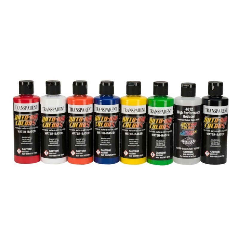 Transparent Colors Createx - STDS The Essentials of Airbrushing