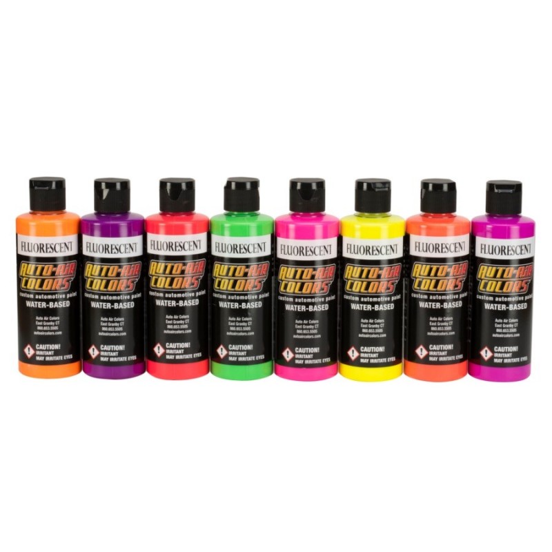 Fluorescent Colors Createx - STDS The Essentials of Airbrushing