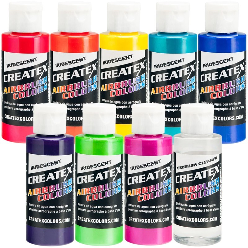 Iridescent Colors Createx - STDS The Essentials of Airbrushing
