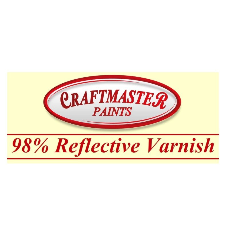 Vernis Clear Craftmaster pour peinture Enamel, STDS KUSTOM Aerographie