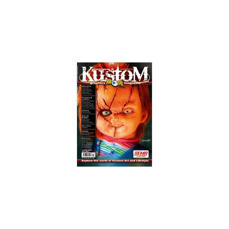 Pinstriping & Kustom Graphics Magazine n° 52