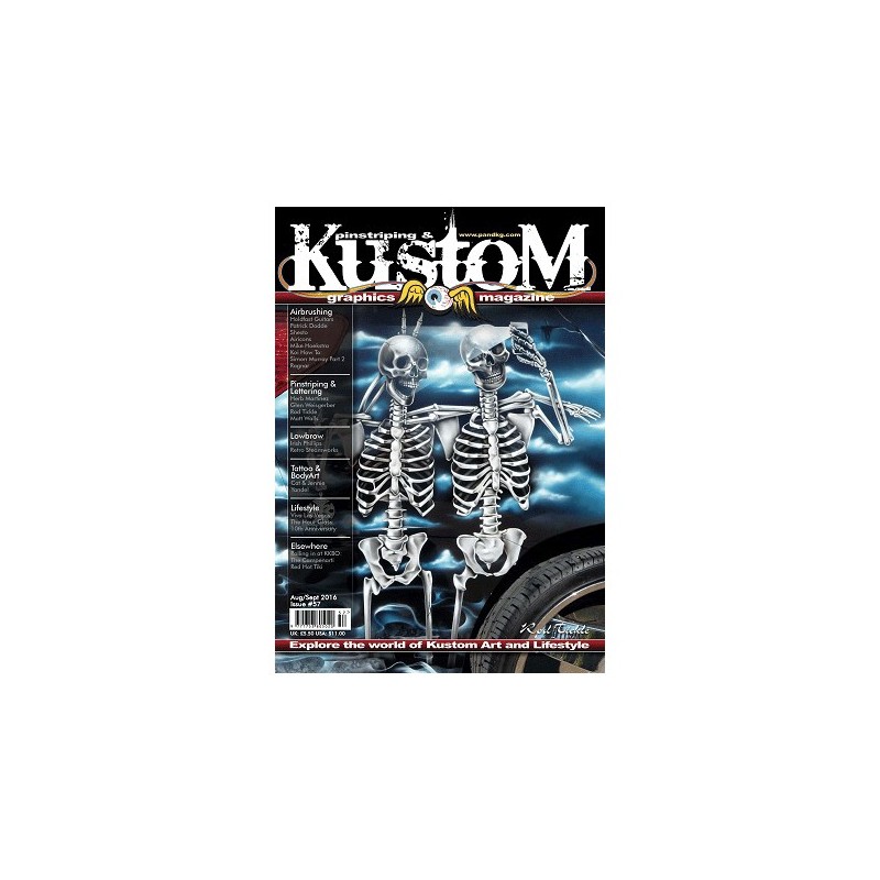 Pinstriping & Kustom Graphics Magazine n° 57