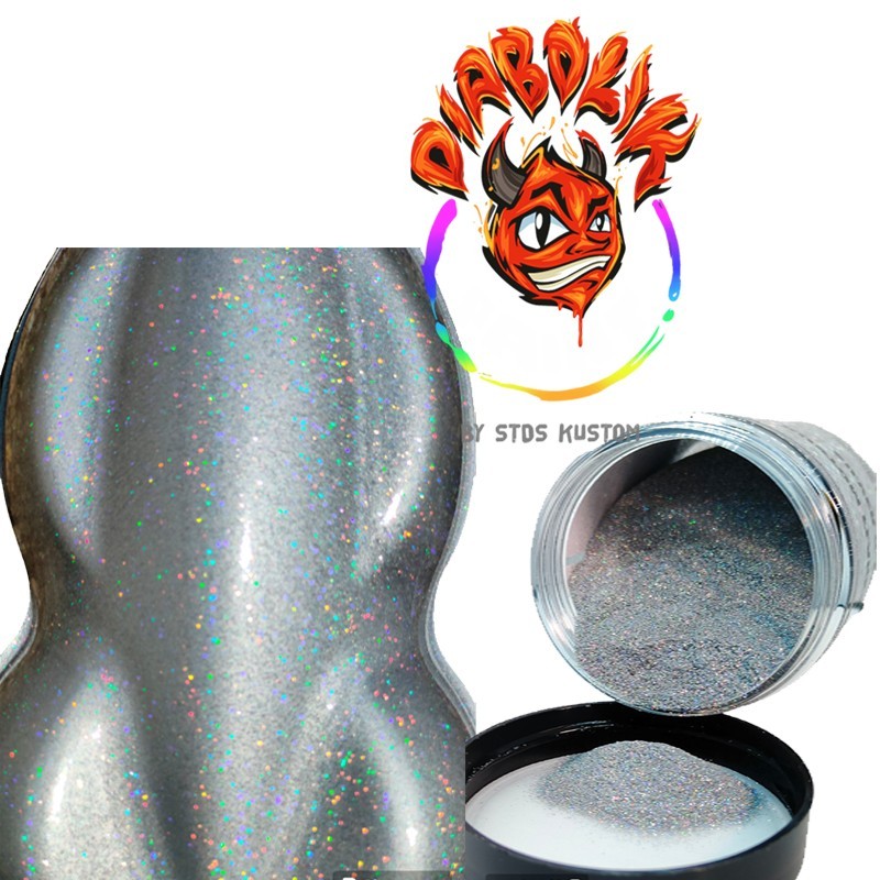 Metal Flakes Fluorescent STDS KUSTOM, glitters, Flakes 0.2mm